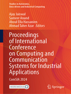 cover image of Proceedings of International Conference on Computing and Communication Systems for Industrial Applications